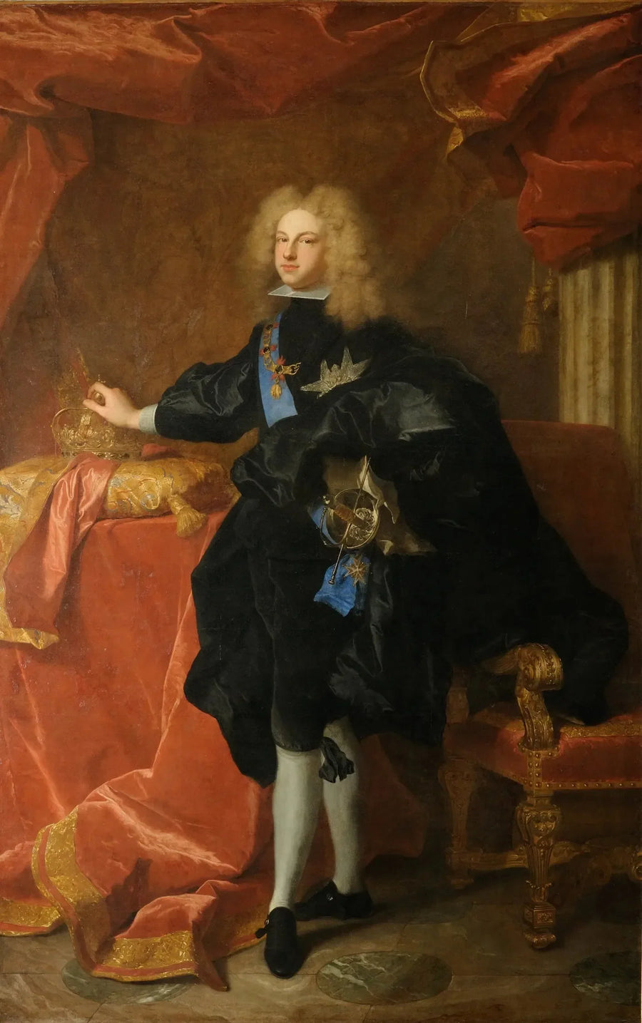 Ritratto di Filippo V, re di Spagna - Hyacinthe Rigaud