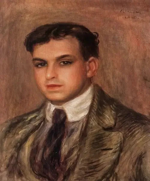Ritratto di Pierre Renoir, figlio dell'artista. - Pierre-Auguste Renoir