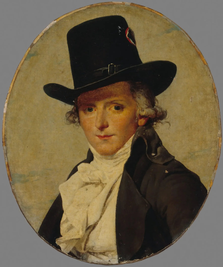 Ritratto di Pierre Sériziat (1757-1847), cognato di David - Jacques-Louis David