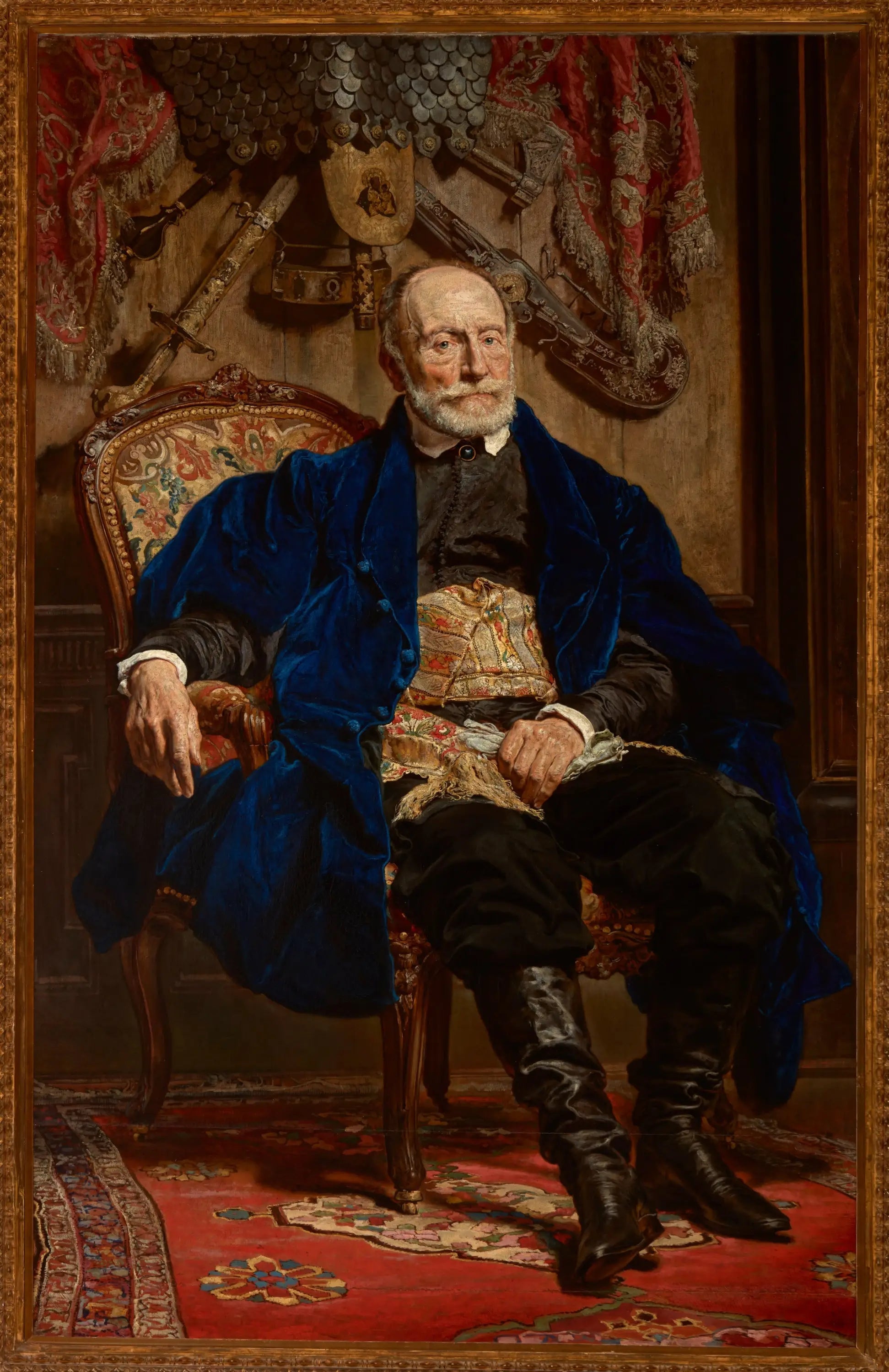 Portrait de Piotr Moszyński - Jan Matejko image 1 copie peinte à la main à l’huile