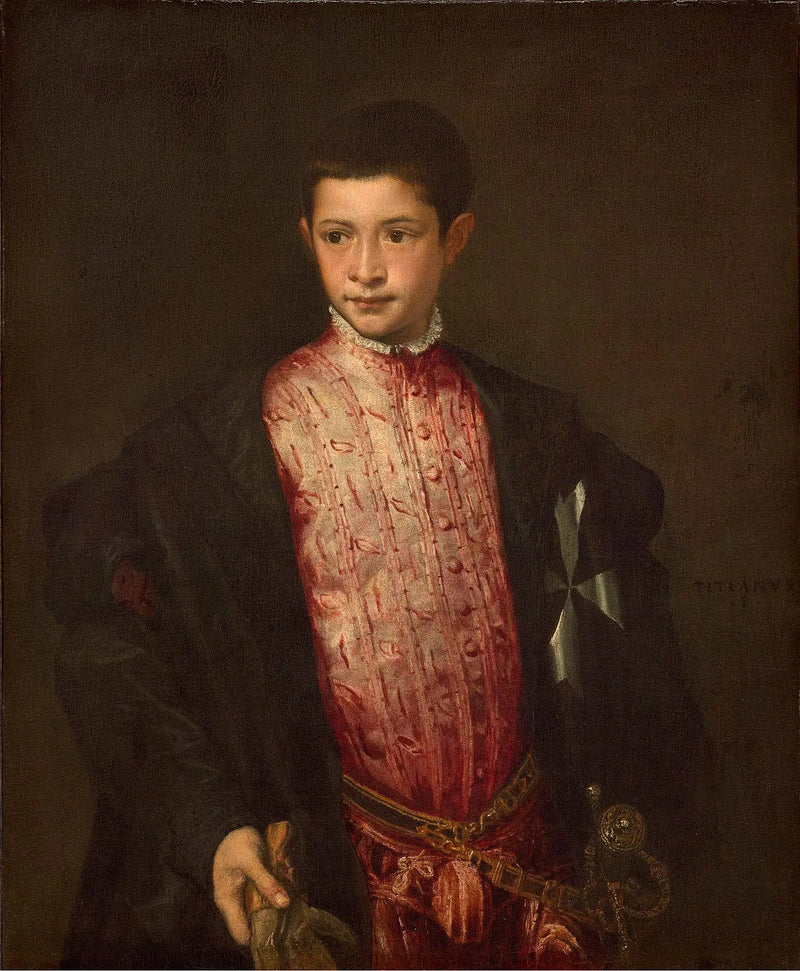 Ritratto di Ranuccio Farnese - Tiziano