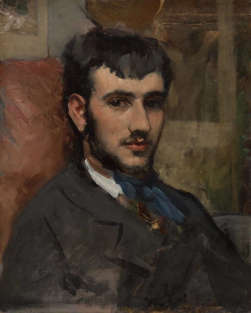 Ritratto di Renoir - Frédéric Bazille