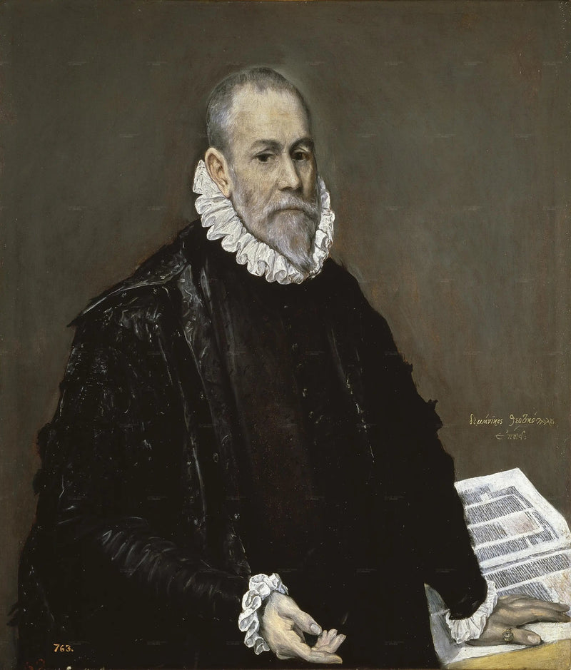 Ritratto di Rodrigo de la Fuente - El Greco