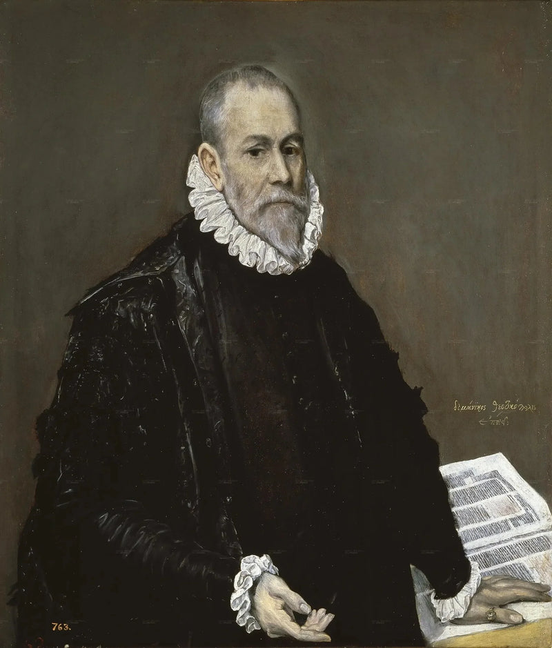 Ritratto di Rodrigo de la Fuente - El Greco