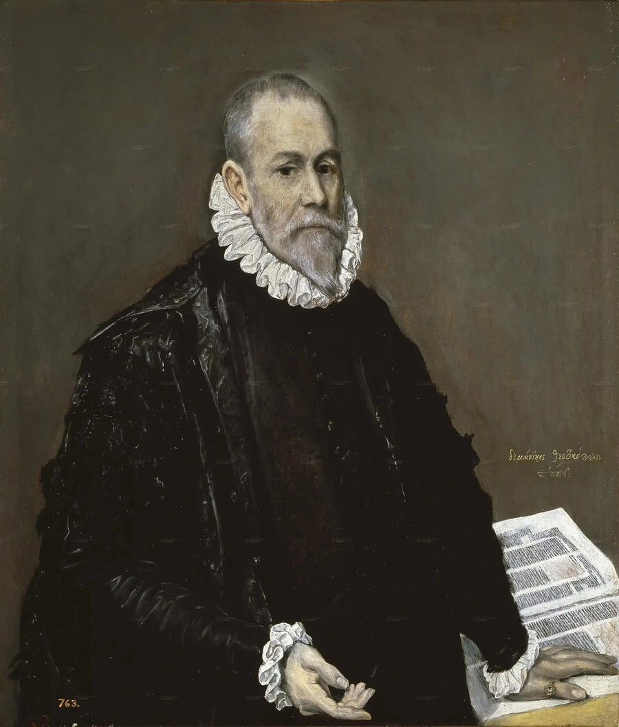Ritratto di Rodrigo de la Fuente - El Greco