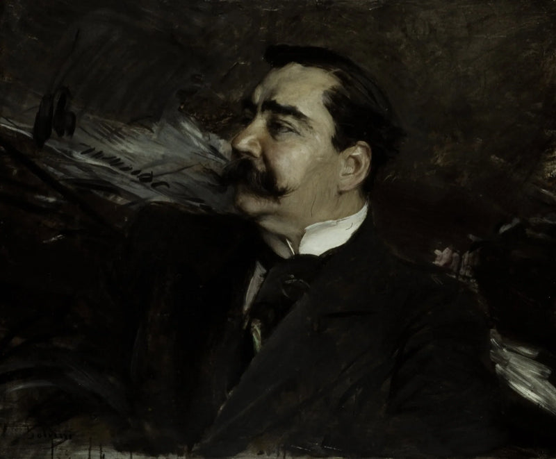 Ritratto di Ruggiero Leoncavallo, 1858-1919 - Giovanni Boldini