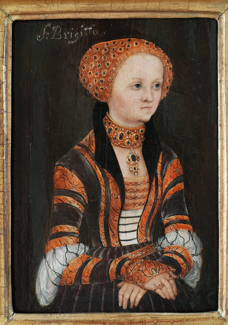 Ritratto di Santa Brigida di Svezia - Lucas Cranach il Vecchio