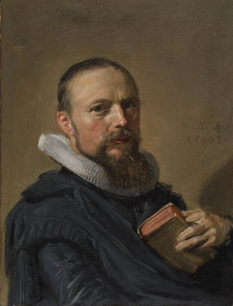 Ritratto di Samuel Ampzing (1590-1632) - Frans Hals