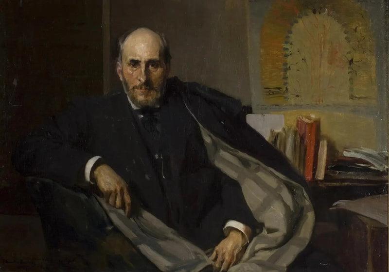 ritratto di Santiago Ramón y Cajal - Joaquín Sorolla