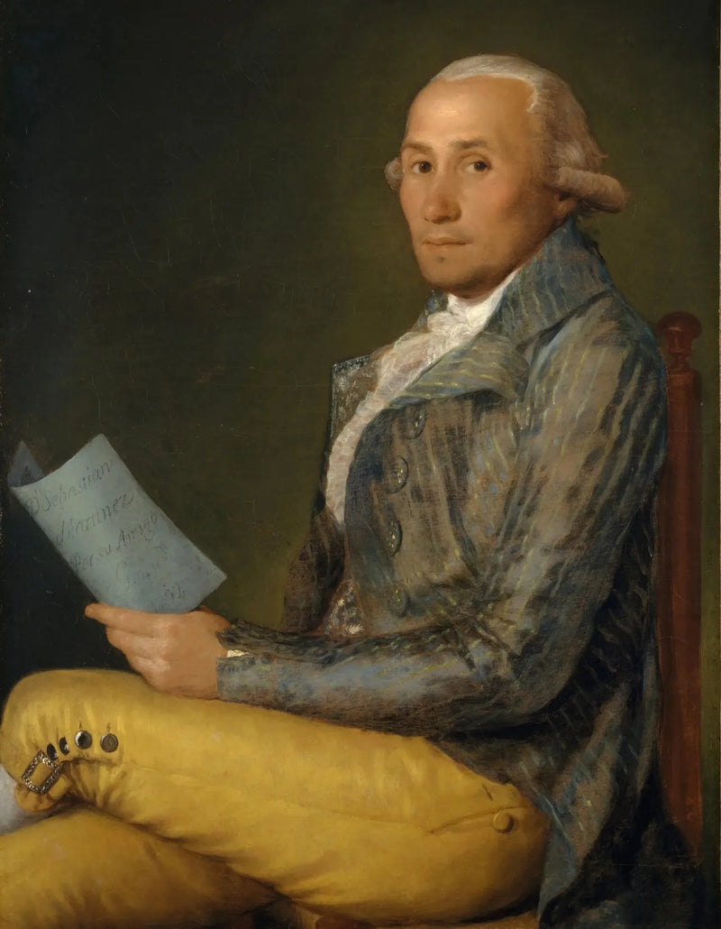 Ritratto di Sebastián Martínez y Pérez - Francisco de Goya