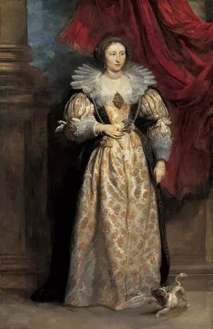 Ritratto di Sébilla van den Berghe - Antoine van Dyck