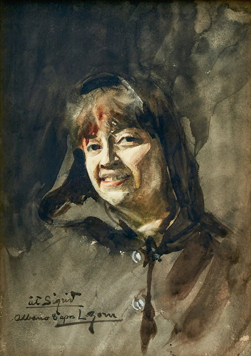 Ritratto di Sigrid Weber - Anders Zorn