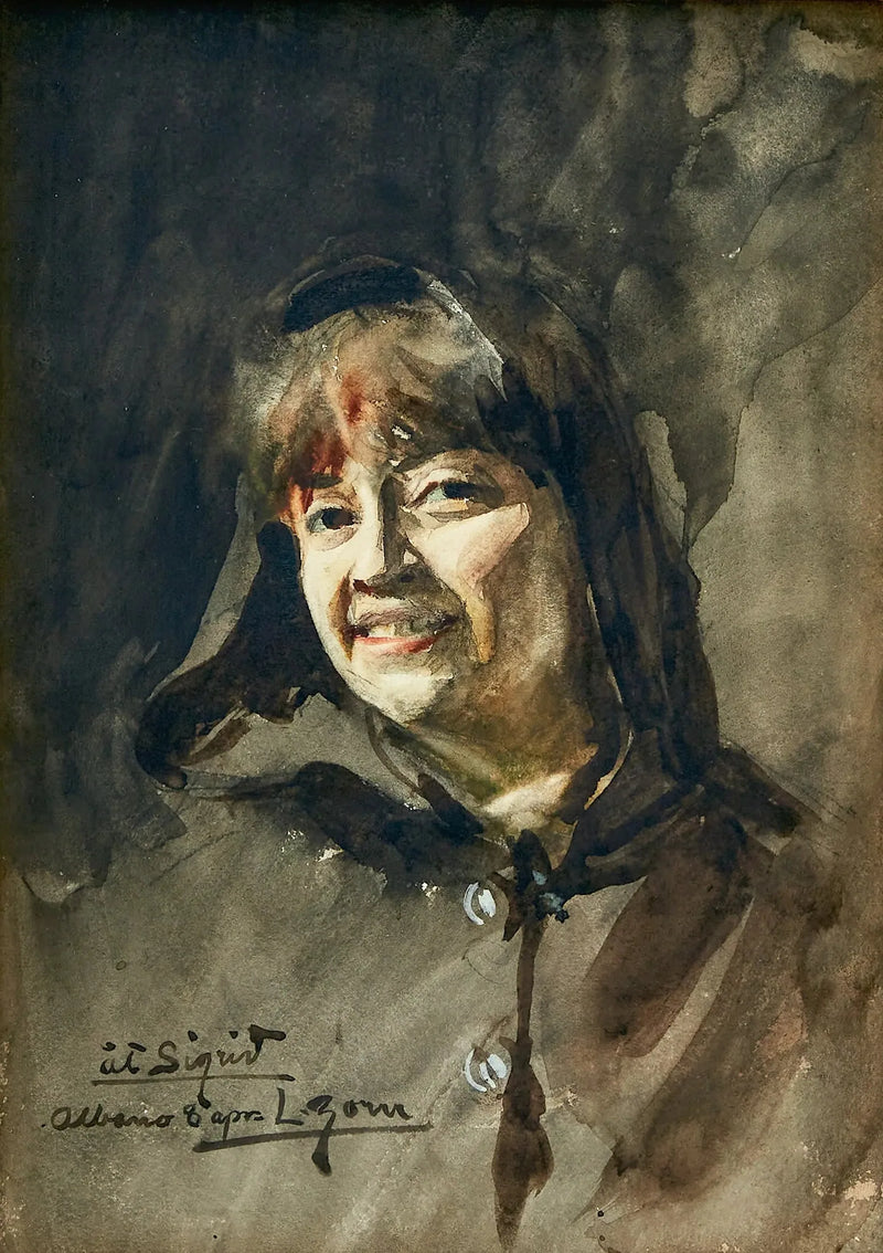 Ritratto di Sigrid Weber - Anders Zorn