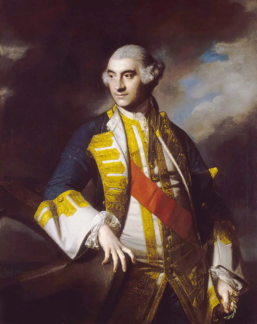 Ritratto di Sir Charles Saunders (ca. 1715-1775) - Joshua Reynolds