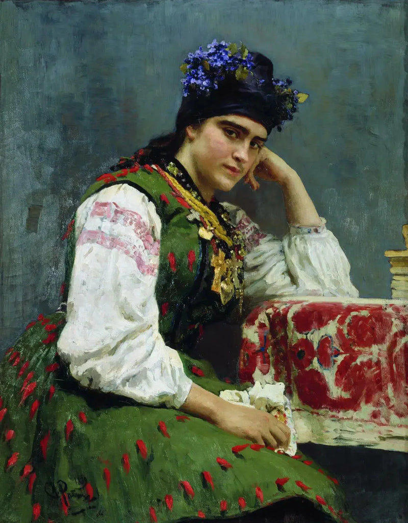 Ritratto di Sofya Dragomirova - Ilya Repin