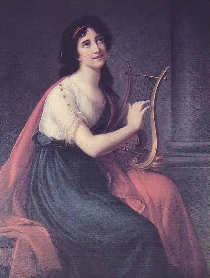 Ritratto di Sophia Fries e Saffo - Élisabeth Vigée Le Brun