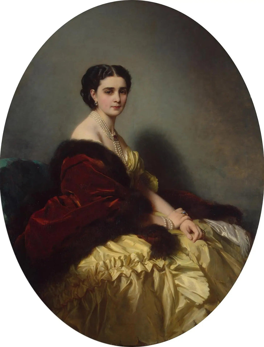 Ritratto di Sophia Naryshkina - Franz Xaver Winterhalter