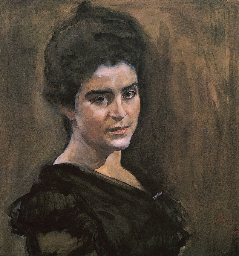 Ritratto di Sophie Dragomirova-Lukomskaya - Valentin Serov
