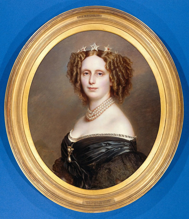 Ritratto di Sophie van Wurtemberg (1818-1877) - Franz Xaver Winterhalter