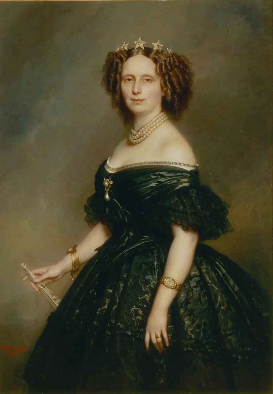 Ritratto di Sophie di Württemberg (1818–1877), regina dei Paesi Bassi - Franz Xaver Winterhalter