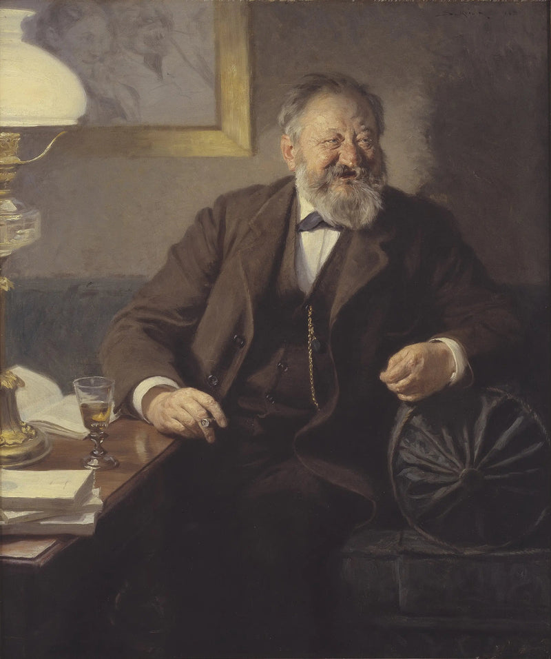 Ritratto di Sophus Schandorph - Peder Severin Krøyer