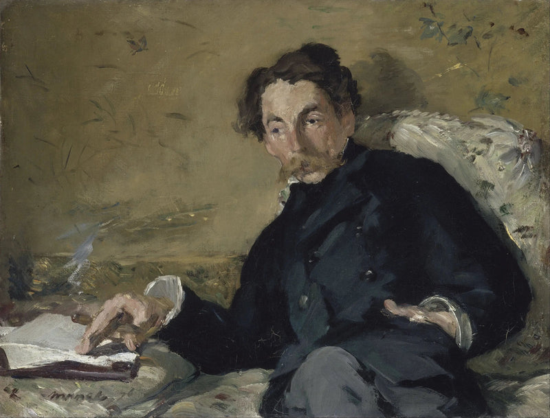 ritratto di Stéphane Mallarmé - Édouard Manet