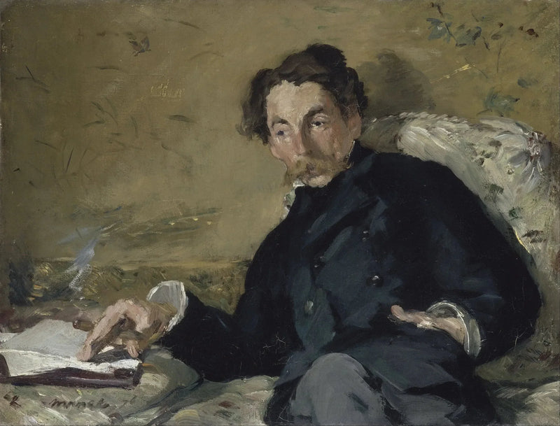 ritratto di Stéphane Mallarmé - Édouard Manet