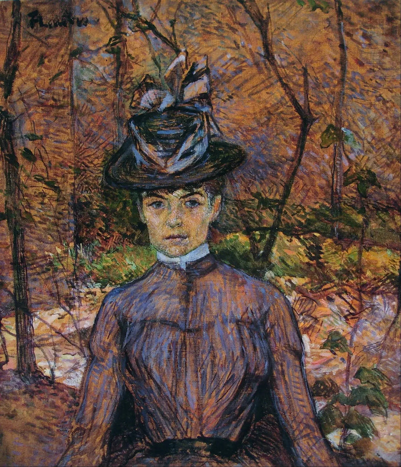 Ritratto di Suzanne Valadon - Henri de Toulouse-Lautrec