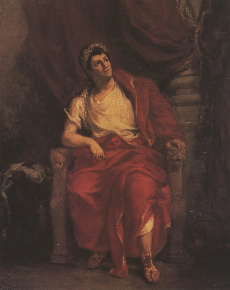 Ritratto di Talma in Nerone - Eugène Delacroix
