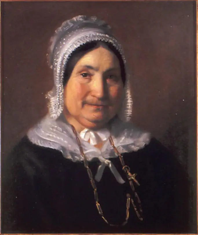 Reproduction du tableau « Portrait de Tante Adèle - Bouguereau » par Alpha Reproduction en peinture à l’huile