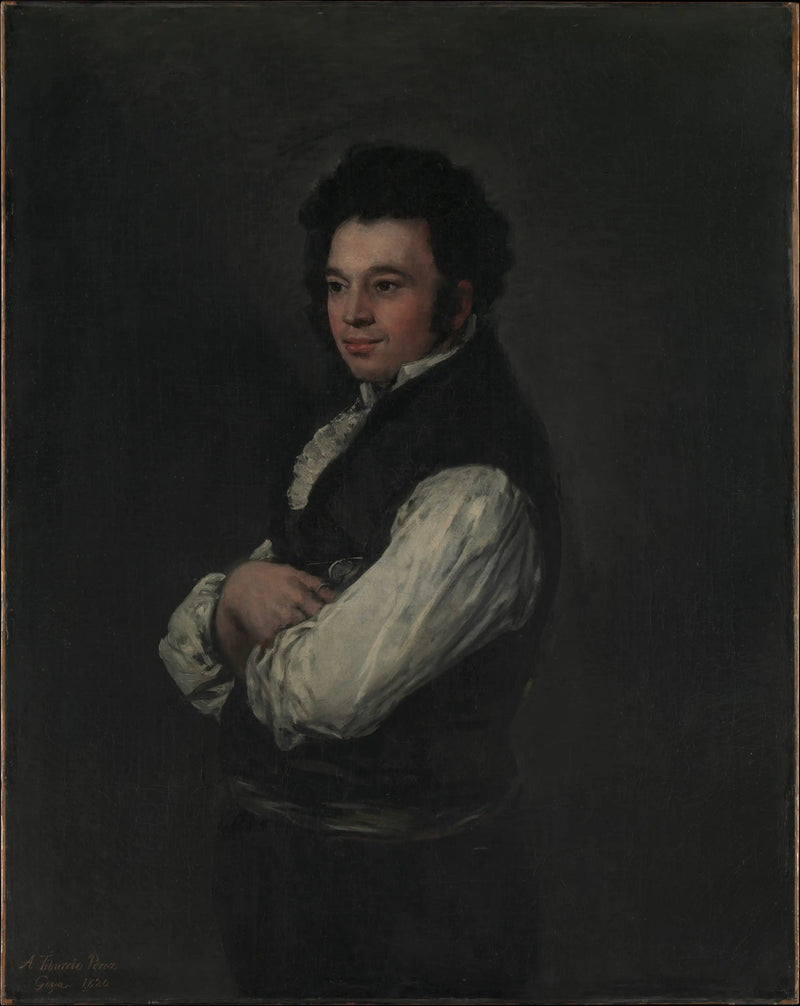 Ritratto di Tiburcio Pérez y Cuervo, l'architetto - Francisco de Goya