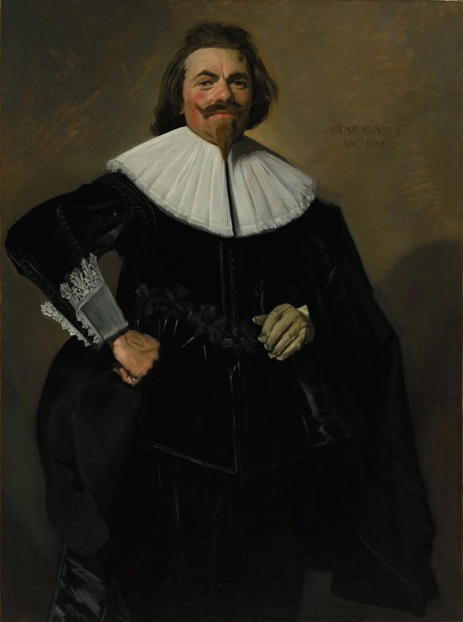 Ritratto di Tieleman Coq (1597-1672) - Frans Hals