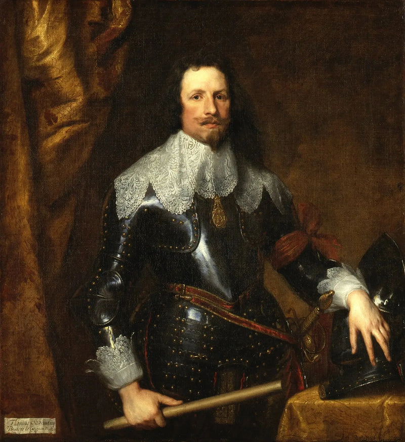 Ritratto di Tomaso di Savoia-Carignano - Antoine van Dyck