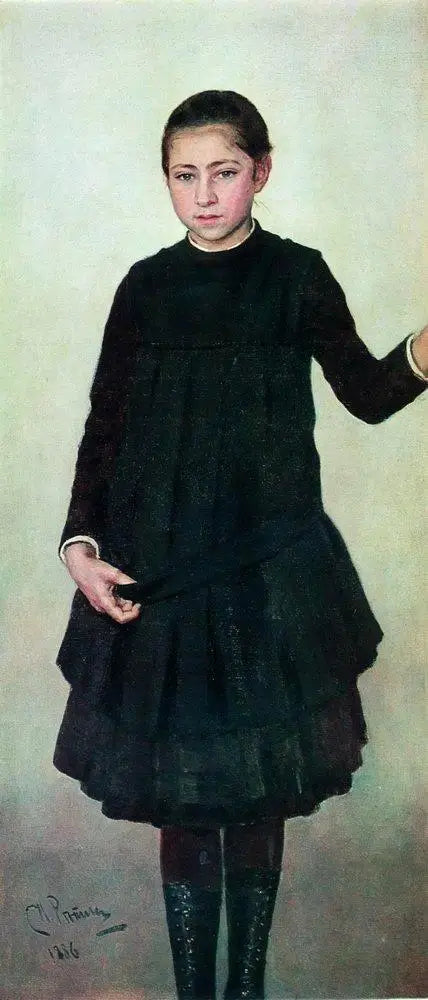 Ritratto di V. I. Repina - Ilya Repin