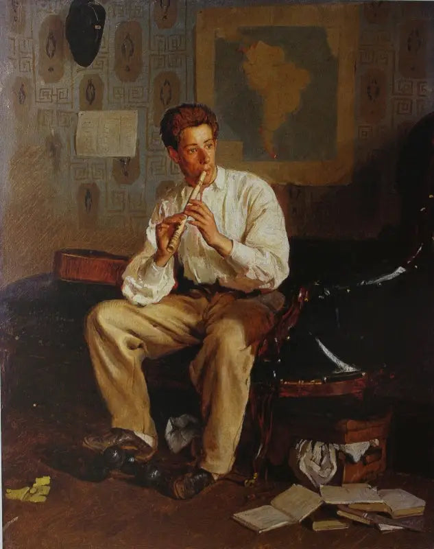 Ritratto di Vassili Répine - Ilya Repin