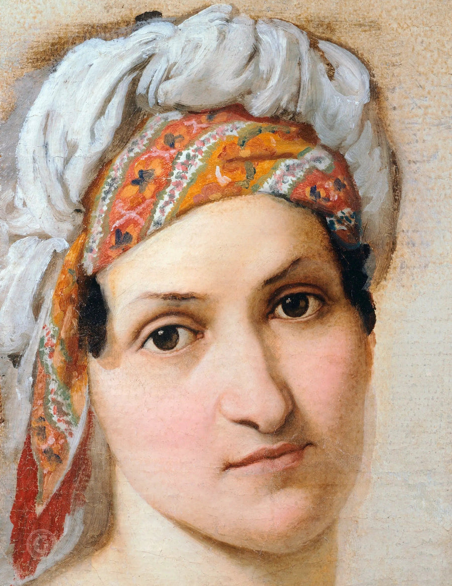 Ritratto di Vincenza Scaccia, la fidanzata dell'artista - Francesco Hayez