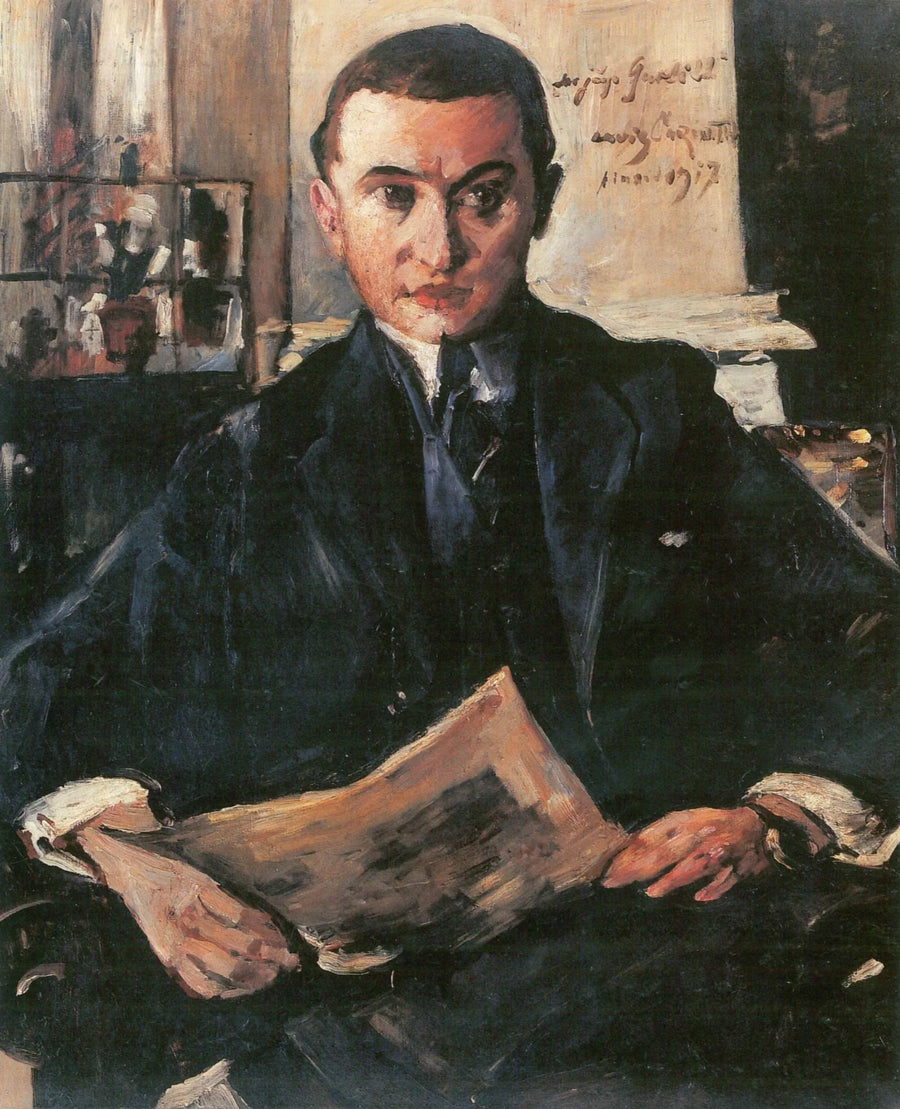 Ritratto di Wolfgang Gurlitt - Lovis Corinth