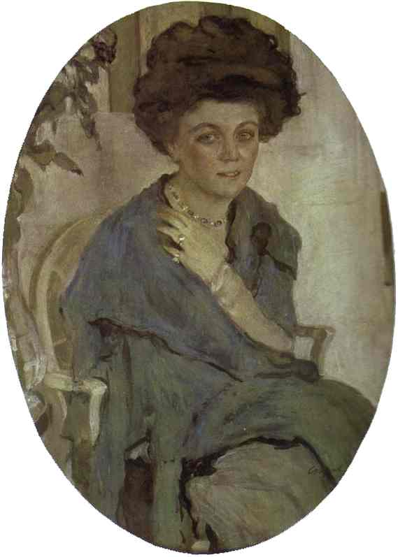 Ritratto di Elena Oliv - Valentin Serov