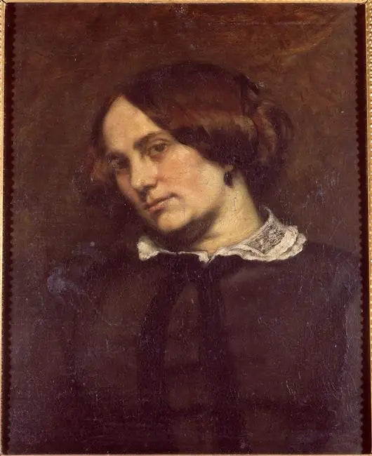 Ritratto di Zélie Courbet - Gustave Courbet