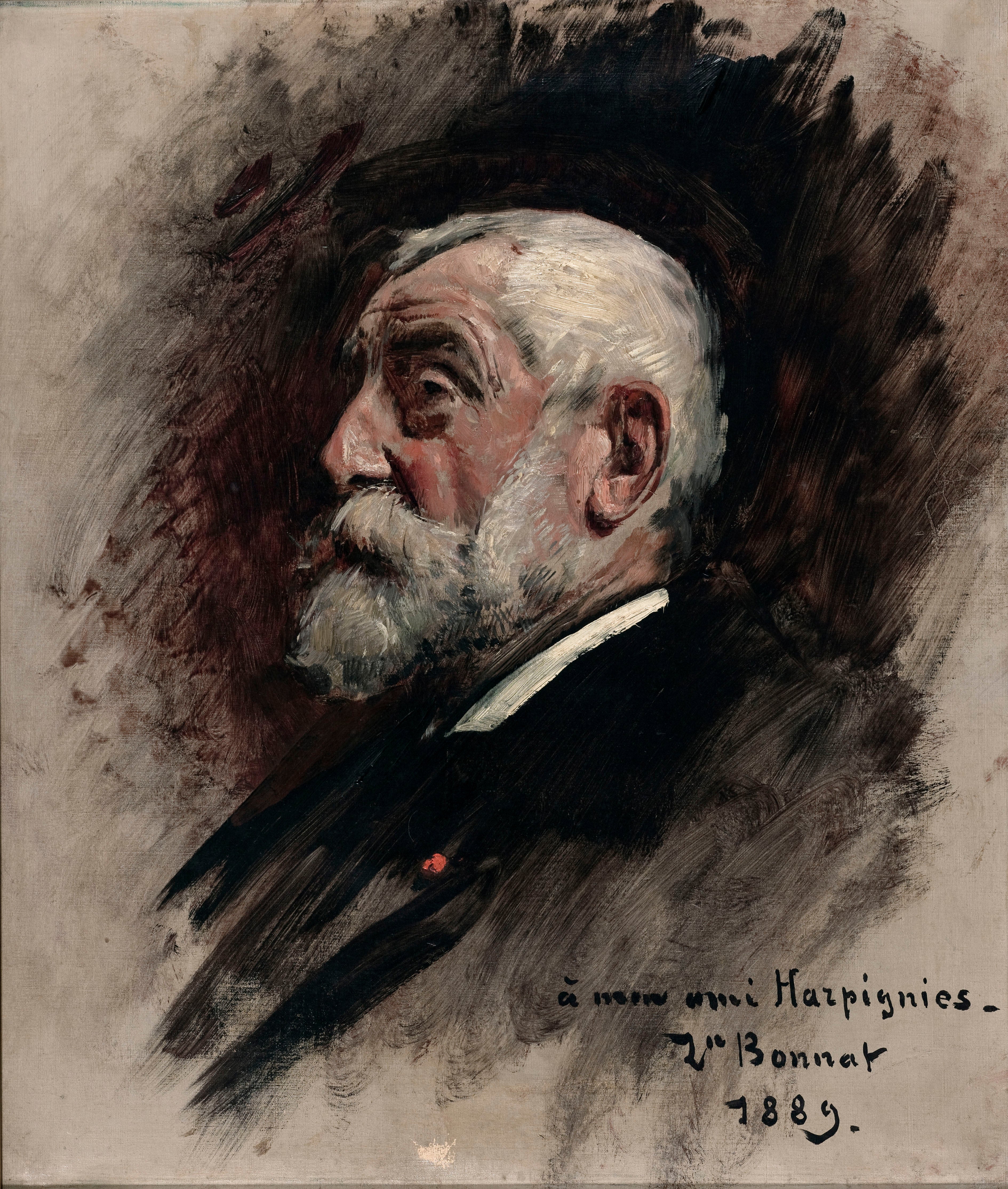 Portrait d’Henri Harpignies - Léon Bonnat - Alpha Reproduction