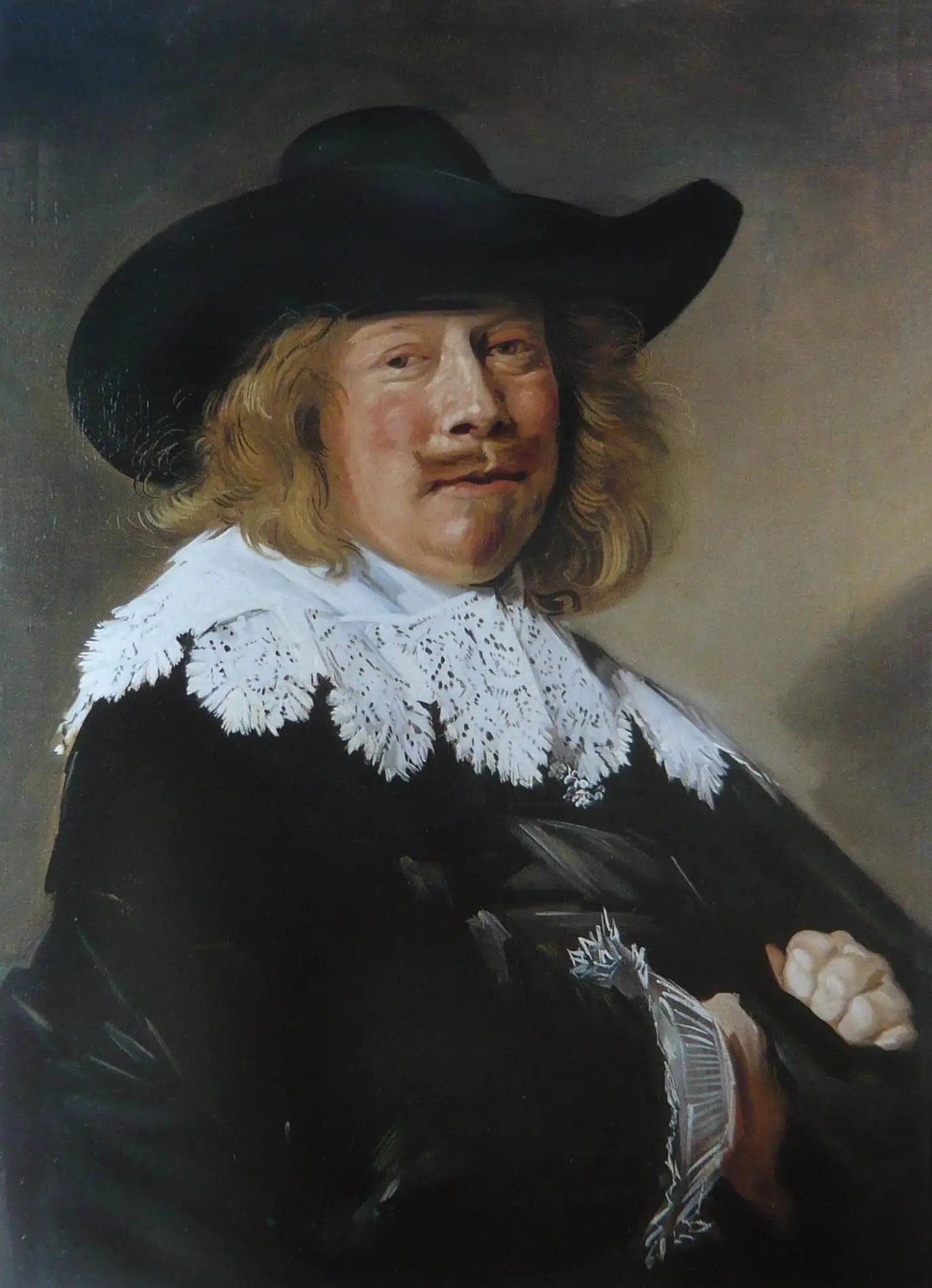 Portrait d’homme - Frans Hals - Alpha Reproduction