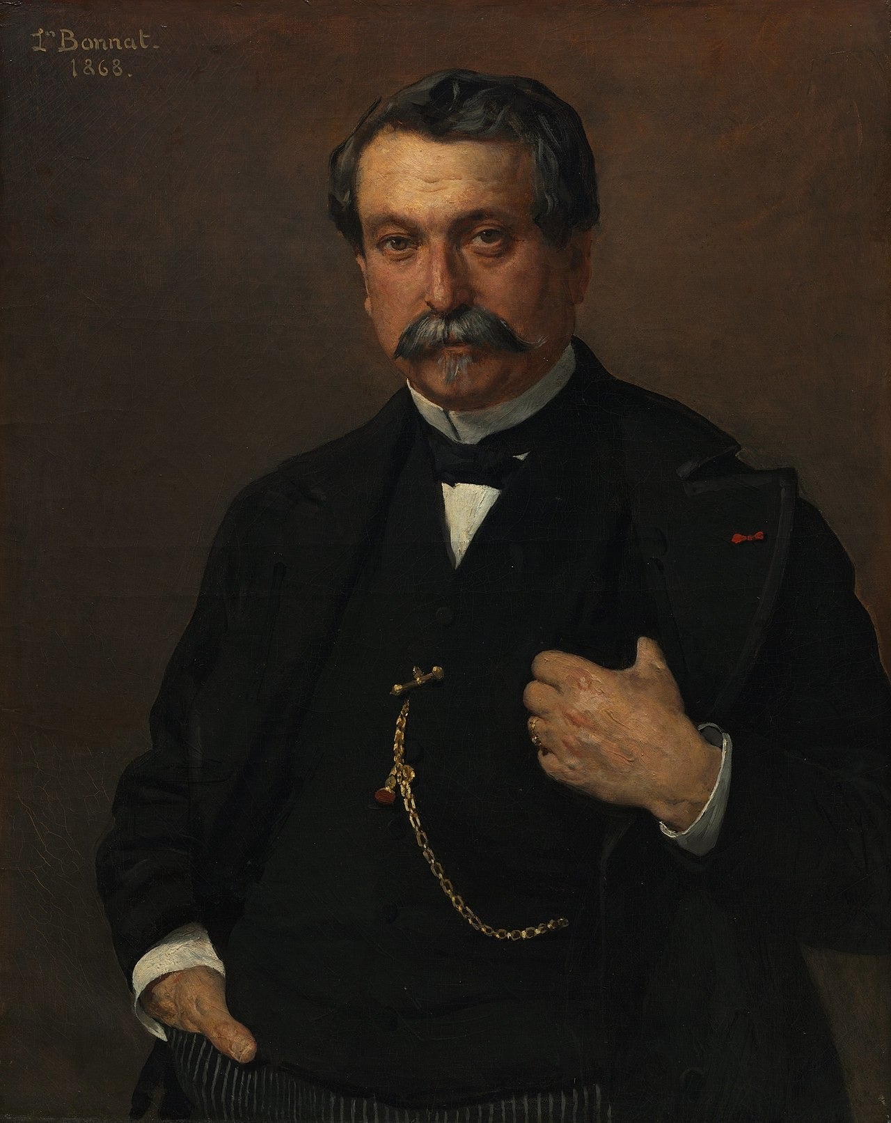 Portrait d’homme - Léon Bonnat - Alpha Reproduction