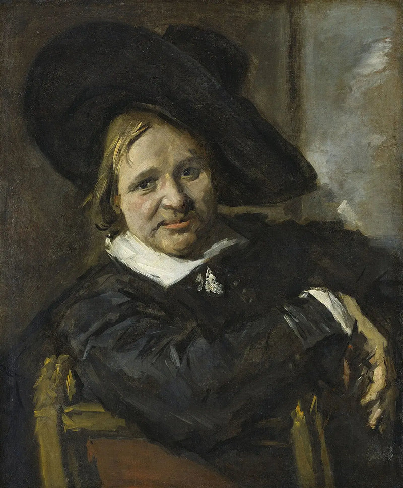 Ritratto di Isaac Massa con il cappello - Frans Hals