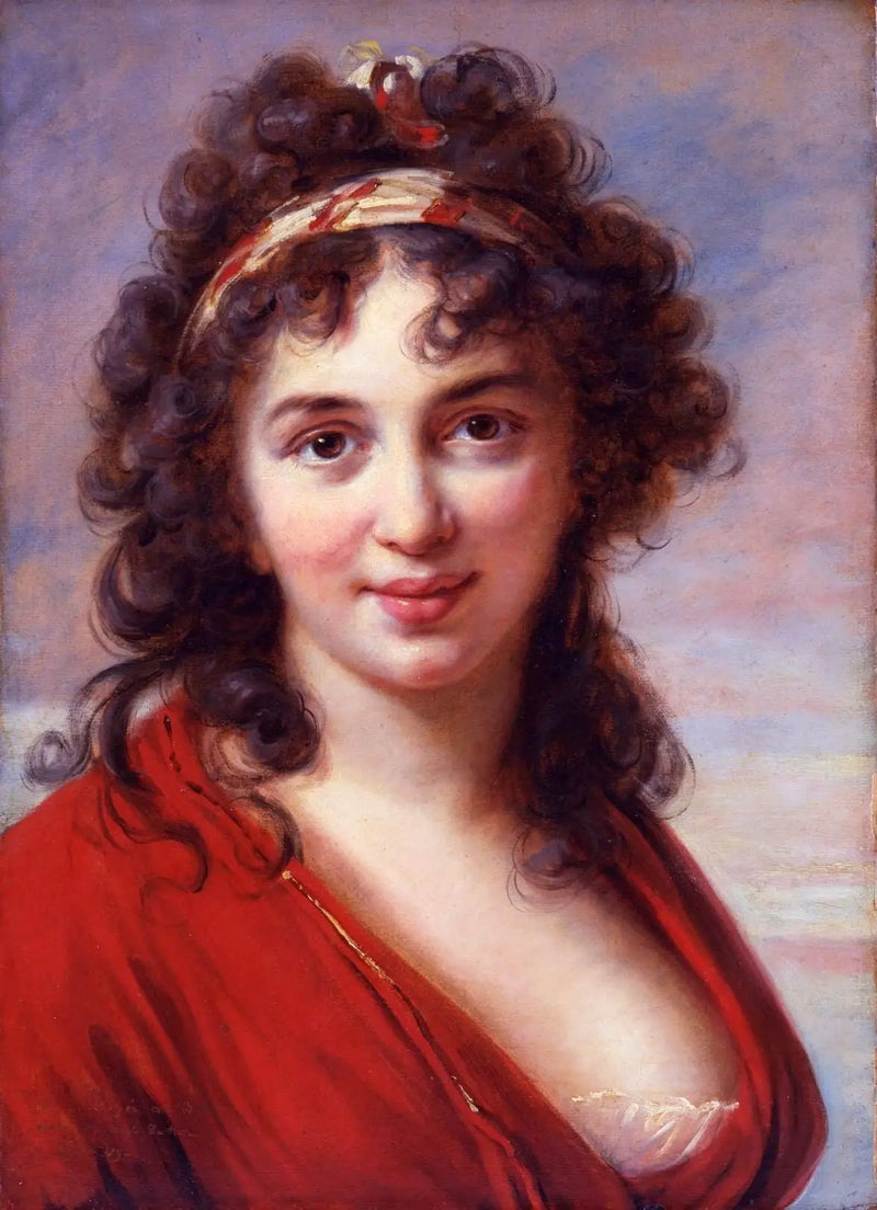 Ritratto di Isabella Teotochi Albrizzi - Élisabeth Vigée Le Brun