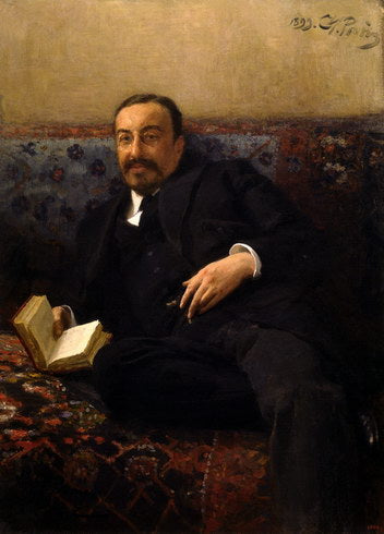 Portrait d’Ivan Ivanovitch Tolstoï - Ilya Repin - Alpha Reproduction