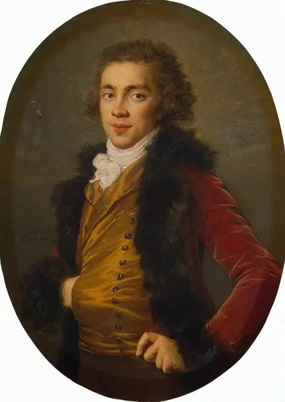 Ritratto del barone Grigori Strogsnov - Élisabeth Vigeé Le Brun