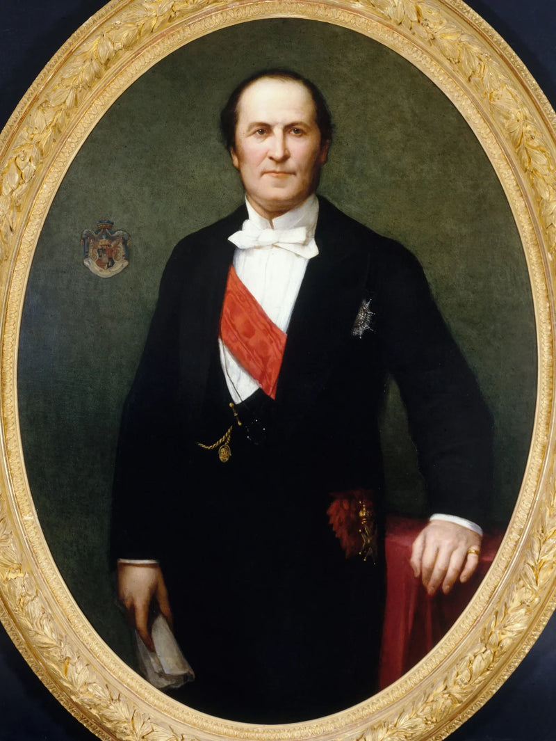Portrait du baron Haussmann (1809-1891), préfet de la Seine (1853-1870) - Henri Lehmann