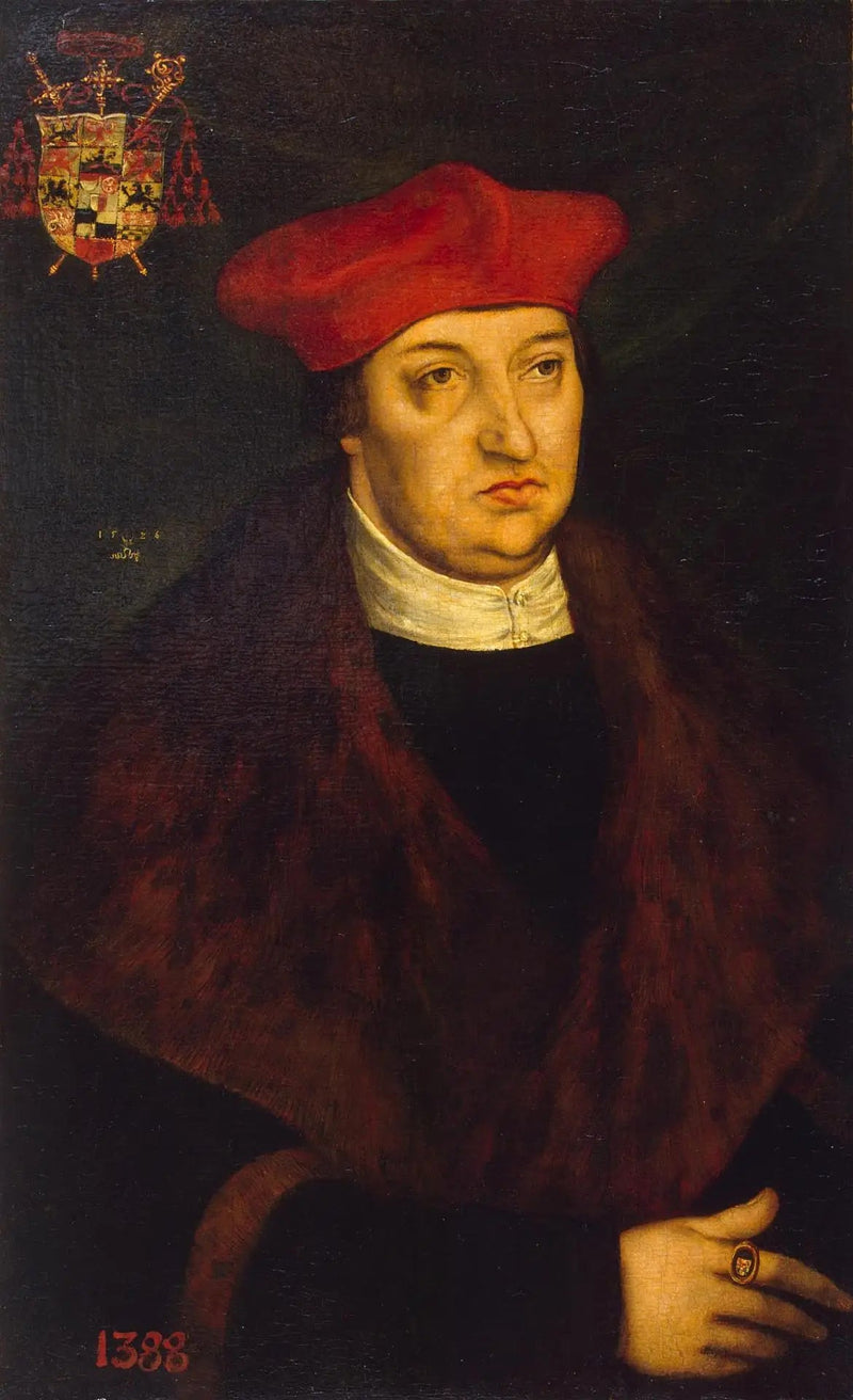 Ritratto del cardinale Albrecht di Brandeburgo - Lucas Cranach il Vecchio