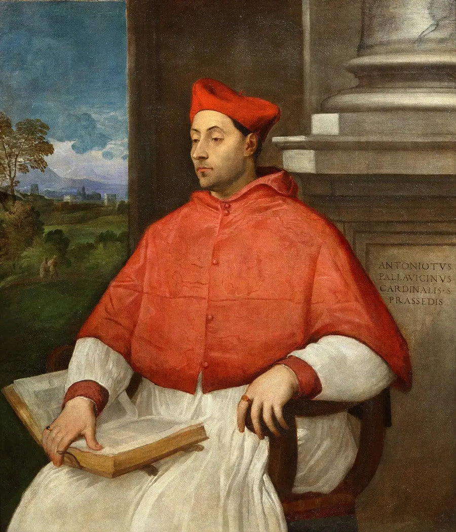 Ritratto del cardinale Antonio Pallavicini - Tiziano