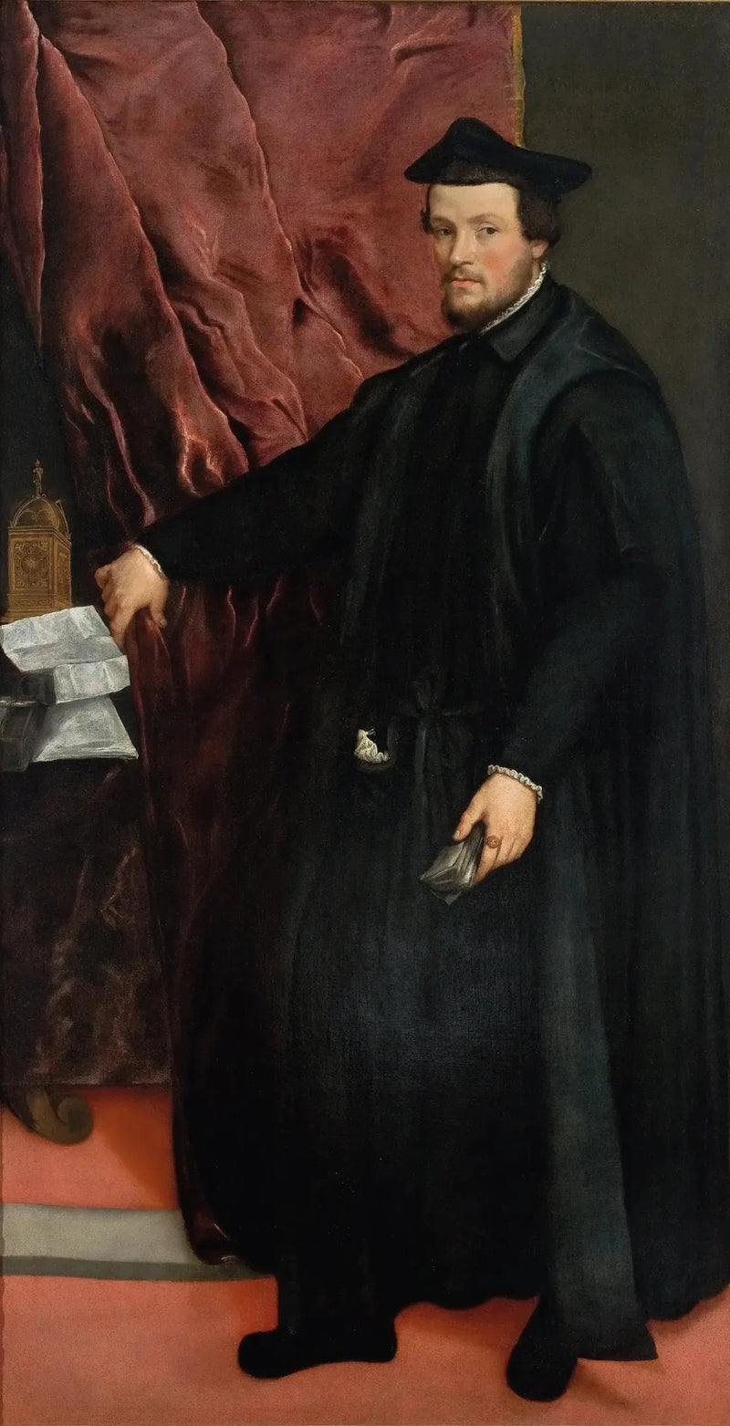 Ritratto del cardinale Cristoforo Madruzzo - Tiziano
